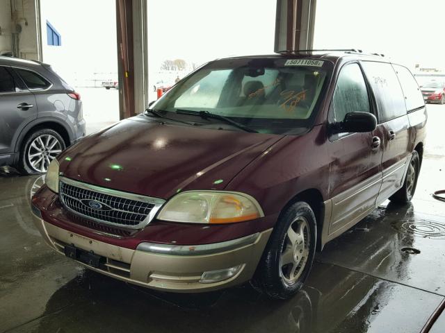 2FMDA5343XBB66009 - 1999 FORD WINDSTAR S MAROON photo 2