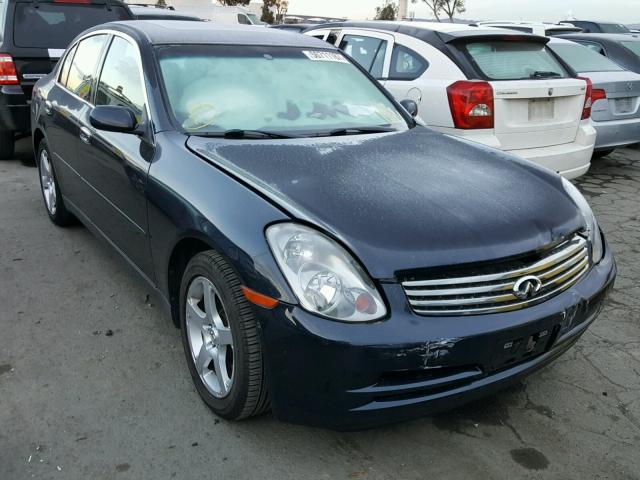 JNKCV51E53M331979 - 2003 INFINITI G35 BLUE photo 1