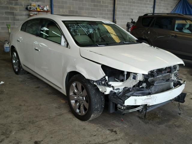 1G4GC5EG5AF196083 - 2010 BUICK LACROSSE C WHITE photo 1