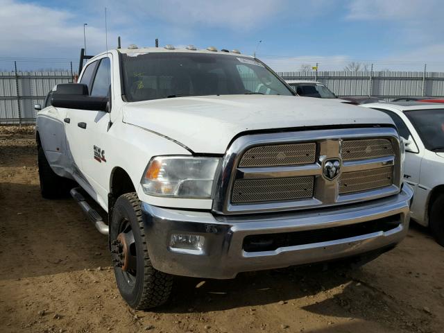 3C63RRHL1EG167757 - 2014 RAM 3500 SLT WHITE photo 1