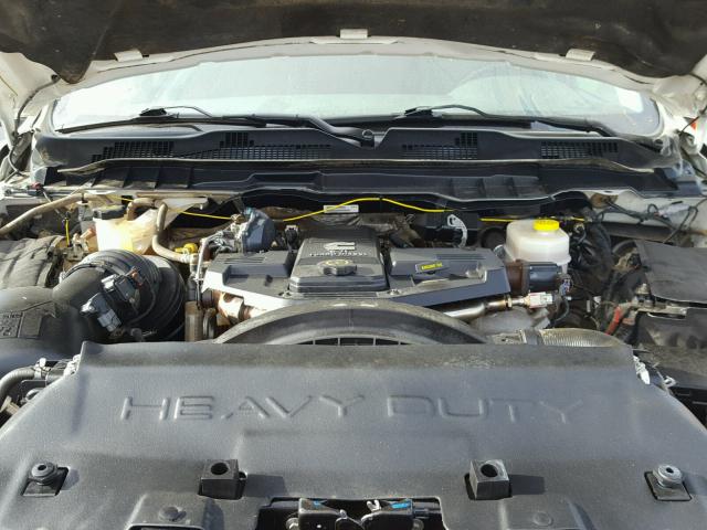3C63RRHL1EG167757 - 2014 RAM 3500 SLT WHITE photo 7