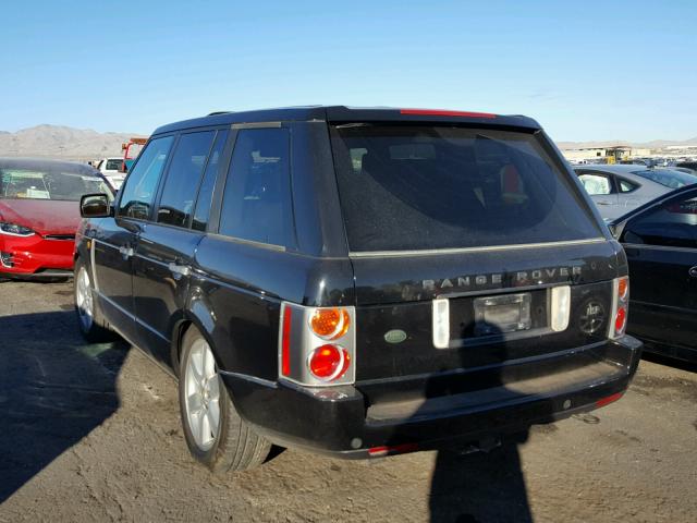 SALMB11493A113357 - 2003 LAND ROVER RANGE ROVE BLACK photo 3
