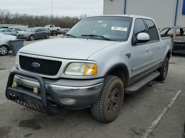 1FTRW08L23KD59041 - 2003 FORD F150 SUPER SILVER photo 2