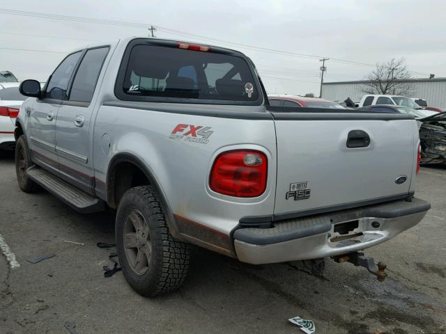 1FTRW08L23KD59041 - 2003 FORD F150 SUPER SILVER photo 3