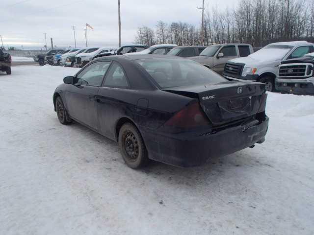 1HGEM21234L804207 - 2004 HONDA CIVIC DX BLACK photo 3