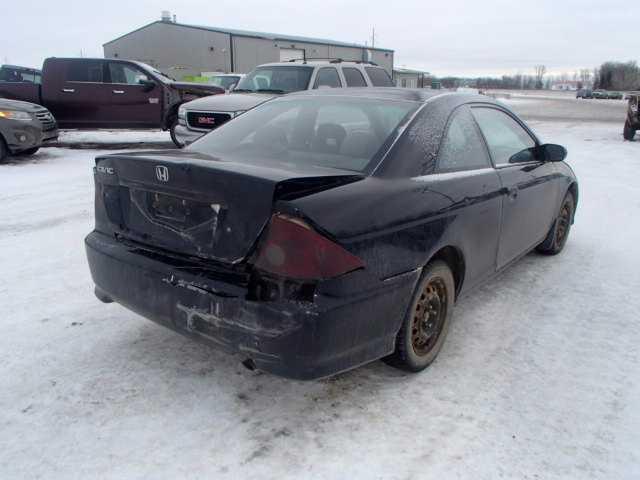 1HGEM21234L804207 - 2004 HONDA CIVIC DX BLACK photo 4