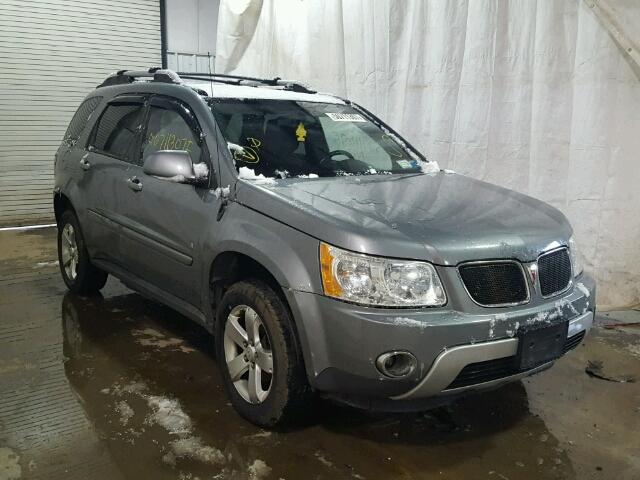 2CKDL73F966166477 - 2006 PONTIAC TORRENT GRAY photo 1