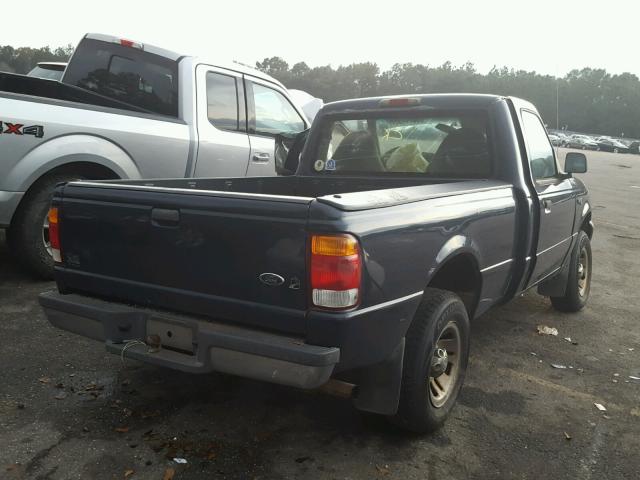 1FTYR10V7XTA86636 - 1999 FORD RANGER BLUE photo 4