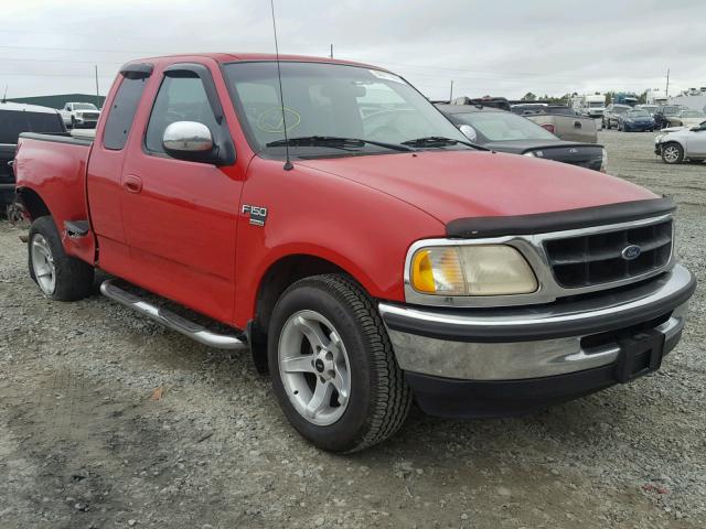 2FTZX0761WCA77619 - 1998 FORD F150 RED photo 1