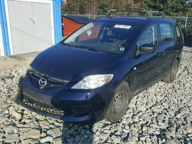 JM1CR293980320425 - 2008 MAZDA 5 BLUE photo 2