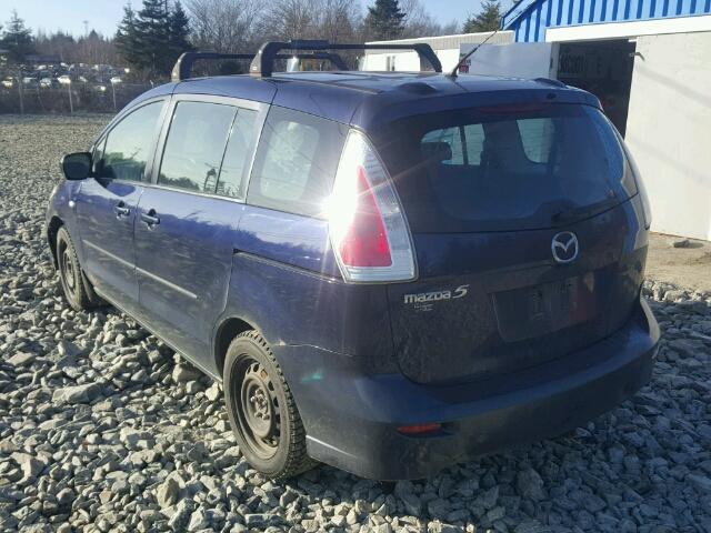 JM1CR293980320425 - 2008 MAZDA 5 BLUE photo 3