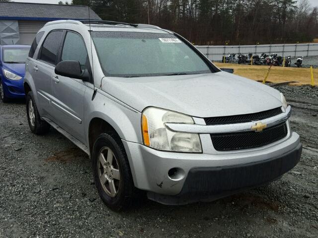 2CNDL63F156192373 - 2005 CHEVROLET EQUINOX LT SILVER photo 1