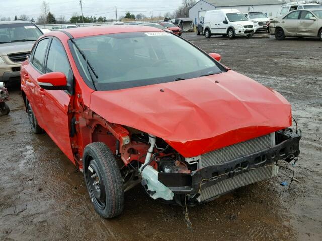 1FADP3F25FL339969 - 2015 FORD FOCUS SE RED photo 1