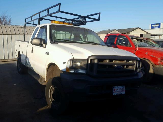 1FTNX21LX2EC57727 - 2002 FORD F250 SUPER WHITE photo 1