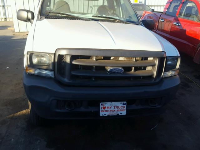 1FTNX21LX2EC57727 - 2002 FORD F250 SUPER WHITE photo 7