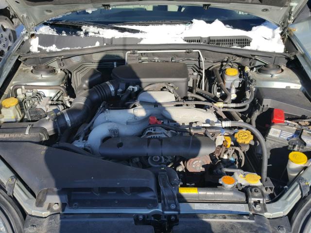 4S3BL616297218371 - 2009 SUBARU LEGACY 2.5 GREEN photo 7