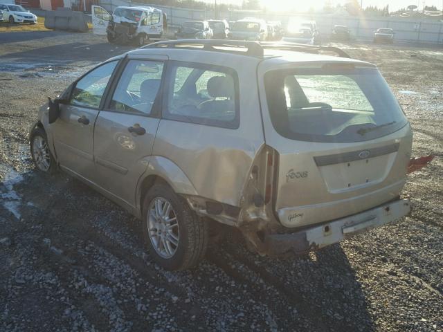 1FAHP36362W136172 - 2002 FORD FOCUS SE TAN photo 3