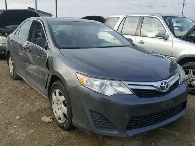 4T1BF1FK0CU042814 - 2012 TOYOTA CAMRY BASE GRAY photo 1