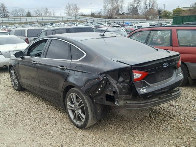 3FA6P0K95GR172638 - 2016 FORD FUSION TIT BLACK photo 3