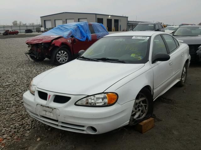 1G2NE52F34M511128 - 2004 PONTIAC GRAND AM S თეთრი ფოტო 2