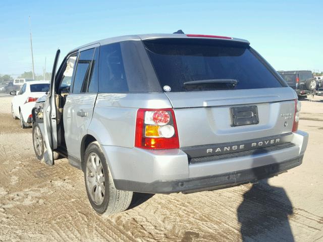 SALSF25407A993155 - 2007 LAND ROVER RANGE ROVE SILVER photo 3