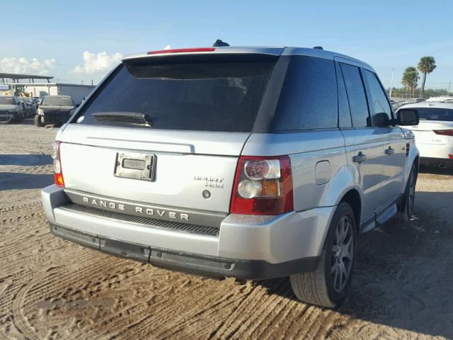 SALSF25407A993155 - 2007 LAND ROVER RANGE ROVE SILVER photo 4