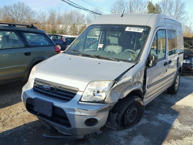 NM0LS6BN7BT056518 - 2011 FORD TRANSIT CO SILVER photo 2