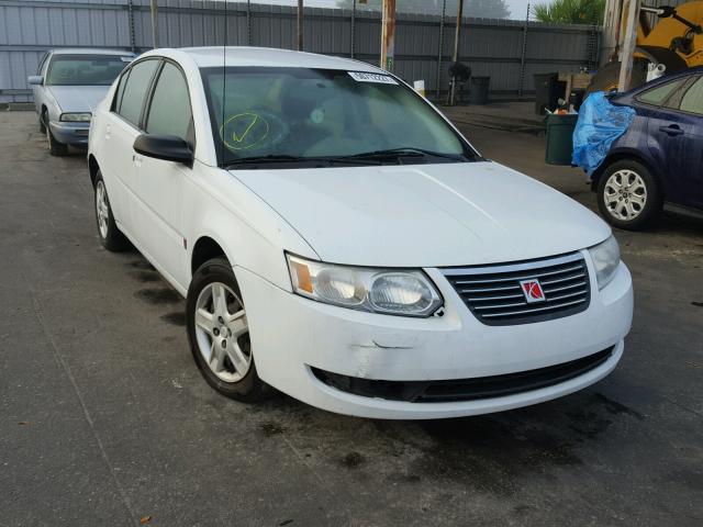 1G8AJ55F37Z162863 - 2007 SATURN ION LEVEL WHITE photo 1