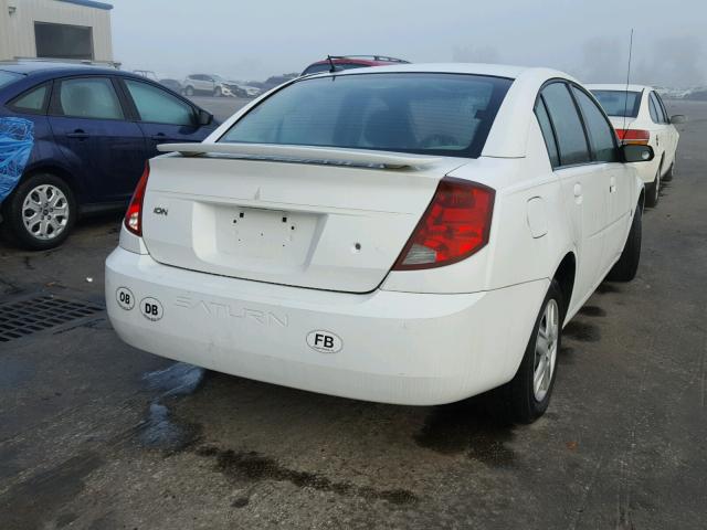 1G8AJ55F37Z162863 - 2007 SATURN ION LEVEL WHITE photo 4