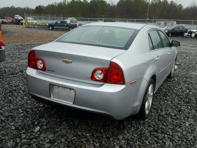 1G1ZG57BX9F215427 - 2009 CHEVROLET MALIBU LS SILVER photo 4