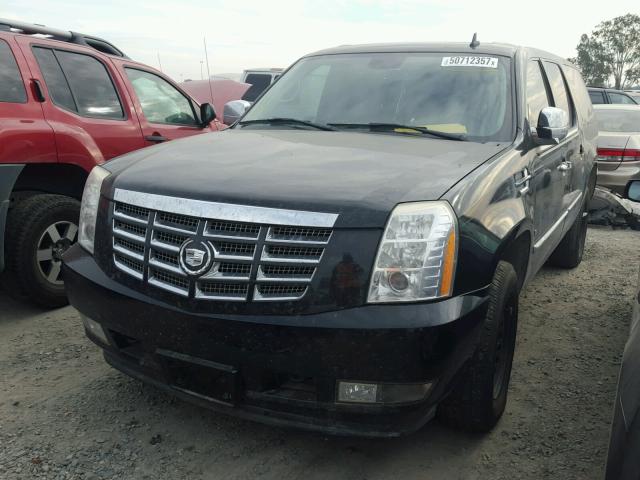 1GYFK66818R186282 - 2008 CADILLAC ESCALADE E BLACK photo 2