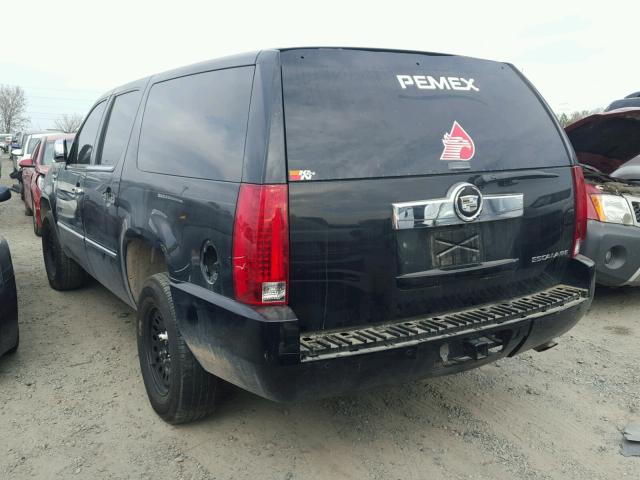 1GYFK66818R186282 - 2008 CADILLAC ESCALADE E BLACK photo 3