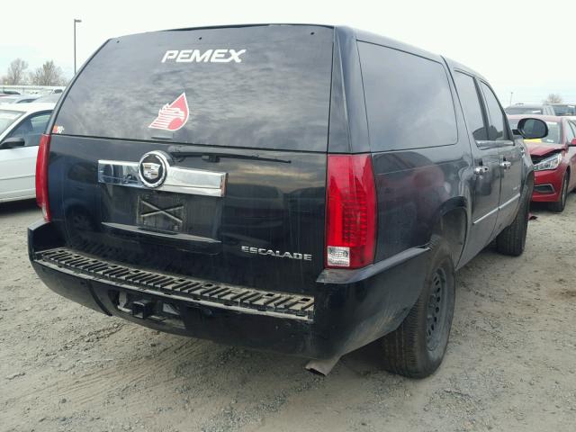 1GYFK66818R186282 - 2008 CADILLAC ESCALADE E BLACK photo 4
