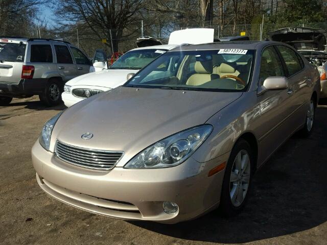 JTHBA30G955064647 - 2005 LEXUS ES 330 GOLD photo 2