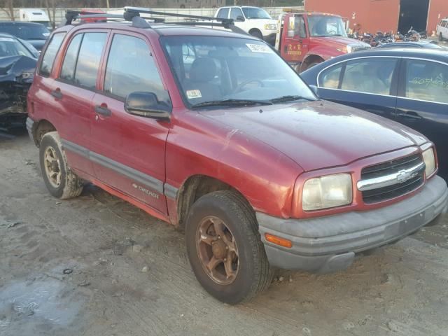 2CNBJ13C3X6931834 - 1999 CHEVROLET TRACKER MAROON photo 1