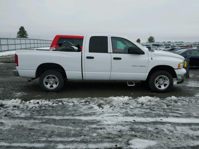 1D7HU18NX5S248755 - 2005 DODGE RAM 1500 S WHITE photo 9