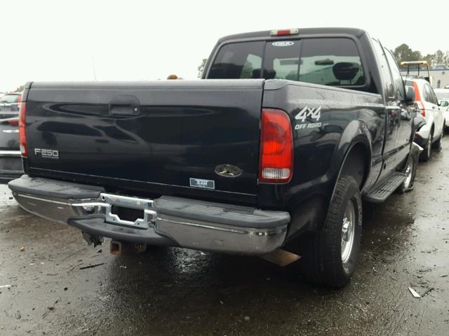 1FTNX21F51EA84188 - 2001 FORD F250 SUPER BLACK photo 4