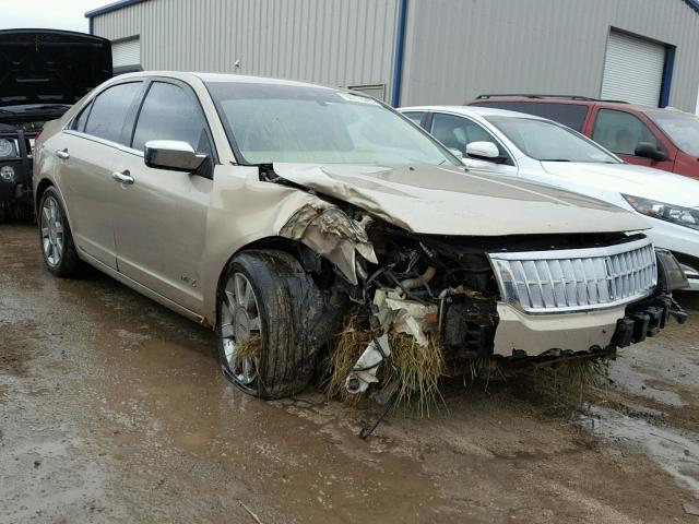 3LNHM26T88R664882 - 2008 LINCOLN MKZ BEIGE photo 1