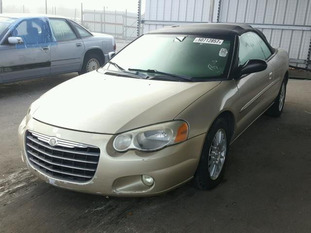 1C3EL55R56N204231 - 2006 CHRYSLER SEBRING TO BEIGE photo 2