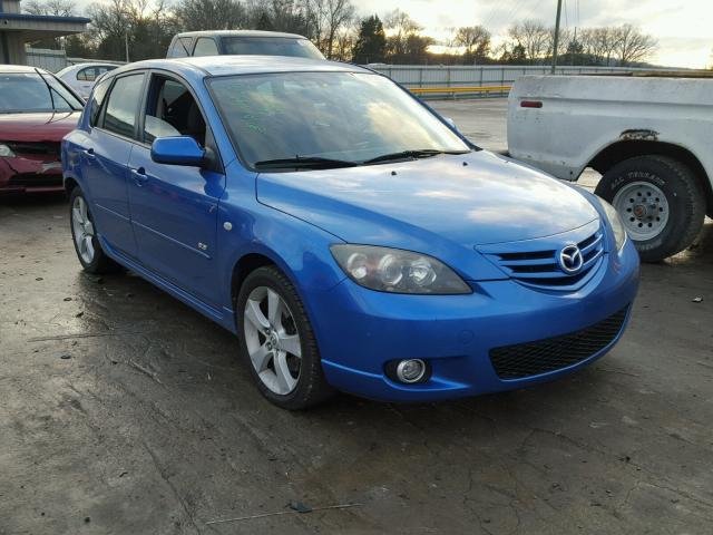 JM1BK343161486474 - 2006 MAZDA 3 HATCHBAC BLUE photo 1