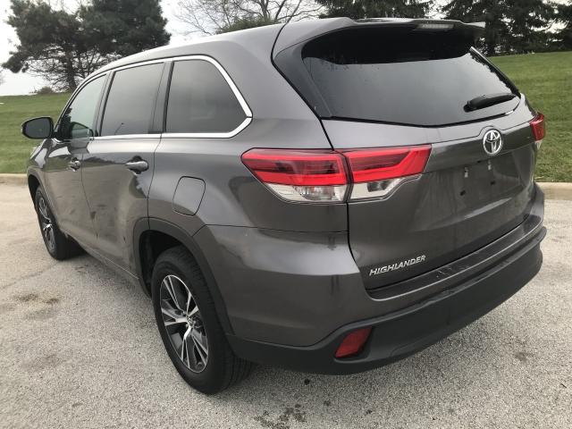 5TDZZRFH2HS203429 - 2017 TOYOTA HIGHLANDER GRAY photo 3