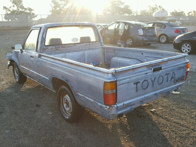 JT4RN50R1J5141135 - 1988 TOYOTA PICKUP 1/2 BLUE photo 3