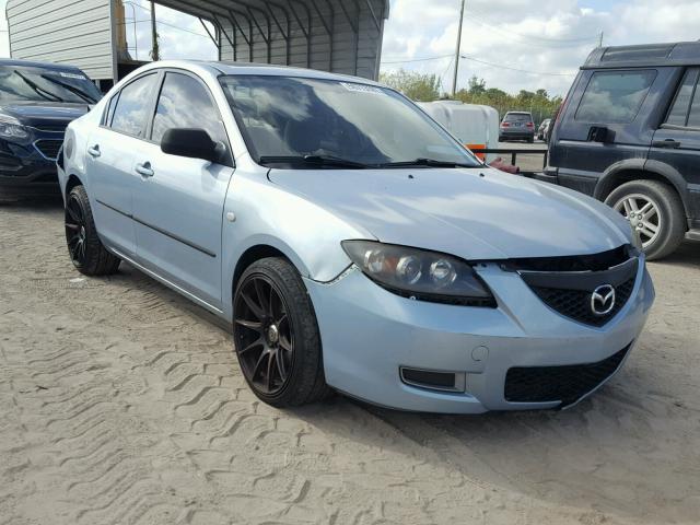 JM1BK32FX71690446 - 2007 MAZDA 3 I BLUE photo 1