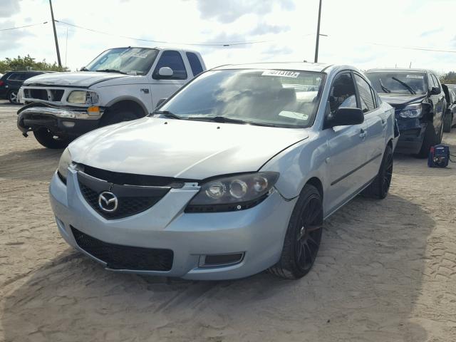 JM1BK32FX71690446 - 2007 MAZDA 3 I BLUE photo 2