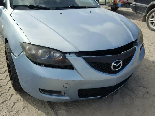 JM1BK32FX71690446 - 2007 MAZDA 3 I BLUE photo 9