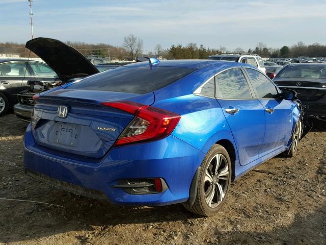 2HGFC1F92GH646581 - 2016 HONDA CIVIC TOUR BLUE photo 4