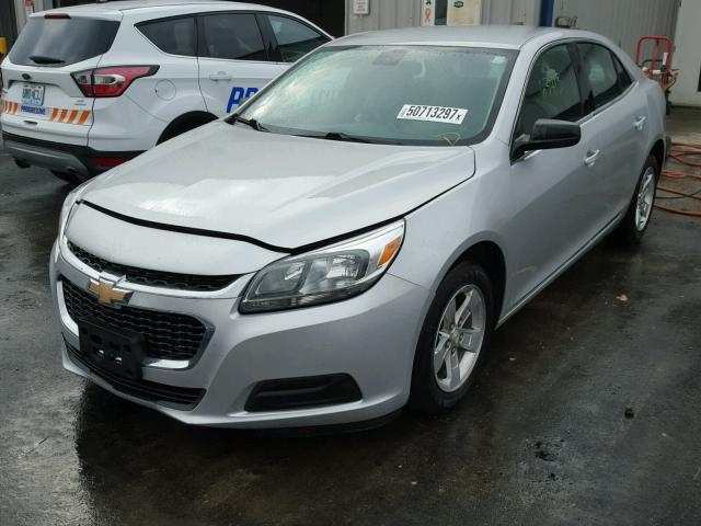 1G11B5SL9FU117931 - 2015 CHEVROLET MALIBU LS SILVER photo 2
