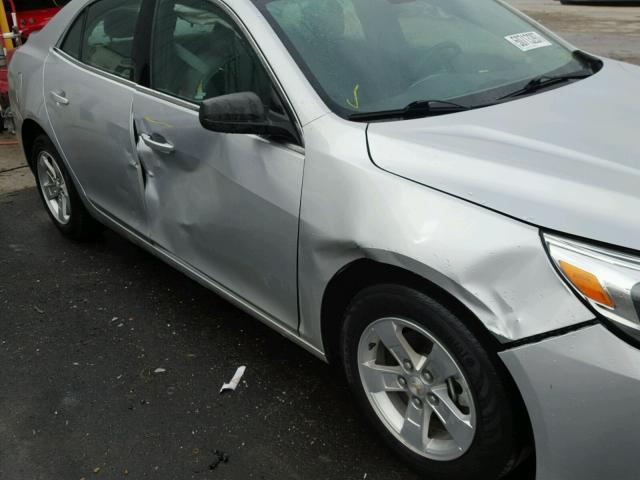 1G11B5SL9FU117931 - 2015 CHEVROLET MALIBU LS SILVER photo 9