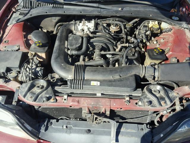 1LNHM87A3YY760789 - 2000 LINCOLN LS 勃艮第红 照片 7