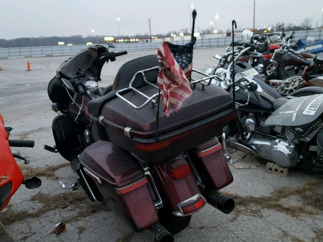 1HD1KEL15EB634804 - 2014 HARLEY-DAVIDSON FLHTK ELEC 红色 照片 3